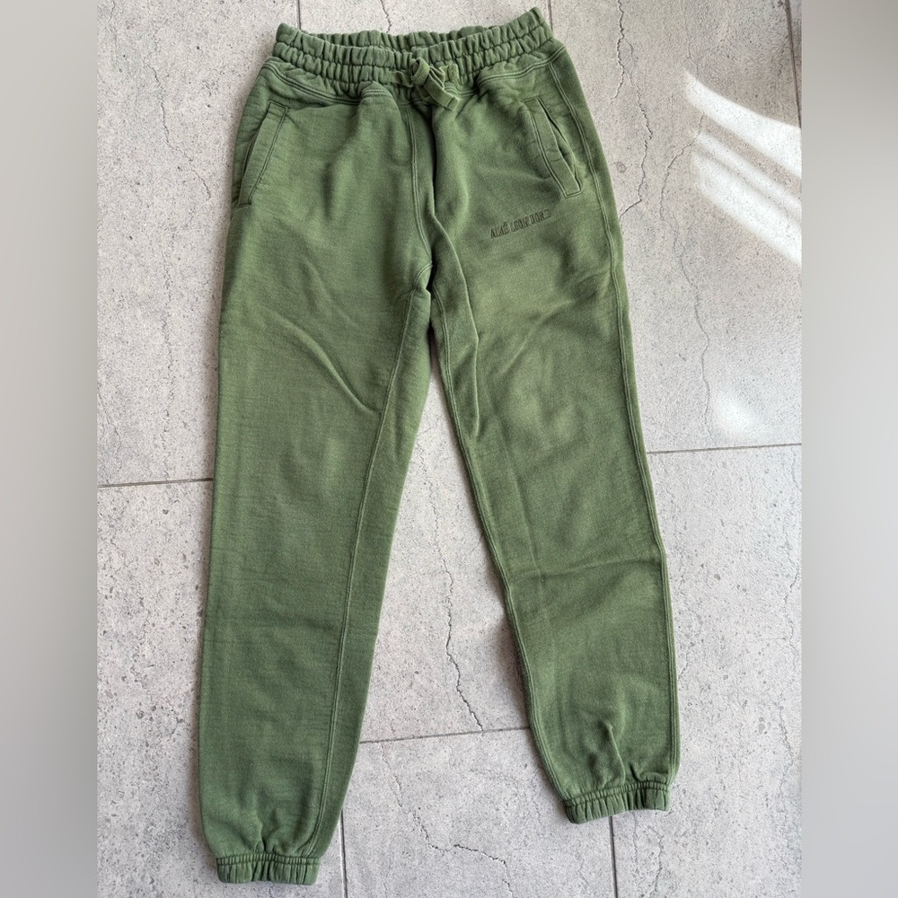Men's Olive Green Jogger Pants